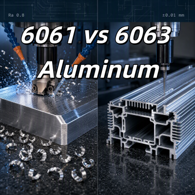 Alluminio 6061 vs 6063: lavorazione CNC e guida ai costi