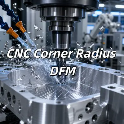 Raggio angolare CNC DFM: guida alla deflessione, agli utensili e ai costi