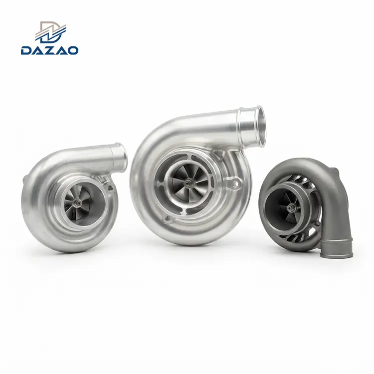Alloggiamento del compressore turbo in alluminio billet Servizio di fresatura CNC a 5 assi
