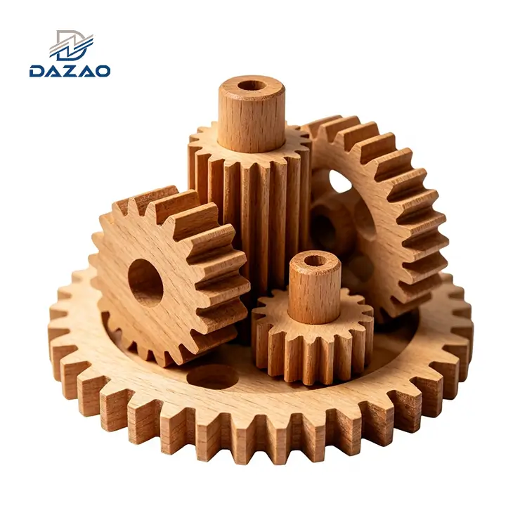Ingranaggi in legno CNC di precisione e set di ingranaggi meccanici in legno
